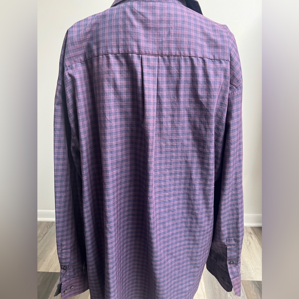 NWOT Men’s Purple Button-Down Shirt - Picture 2 of 13